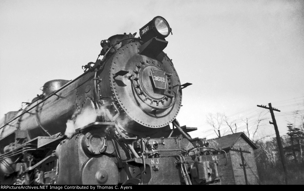 PRR 3681, K-4S, c. 1946